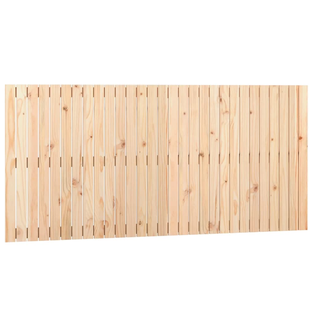Zidno uzglavlje 185x3x90 cm od masivne borovine