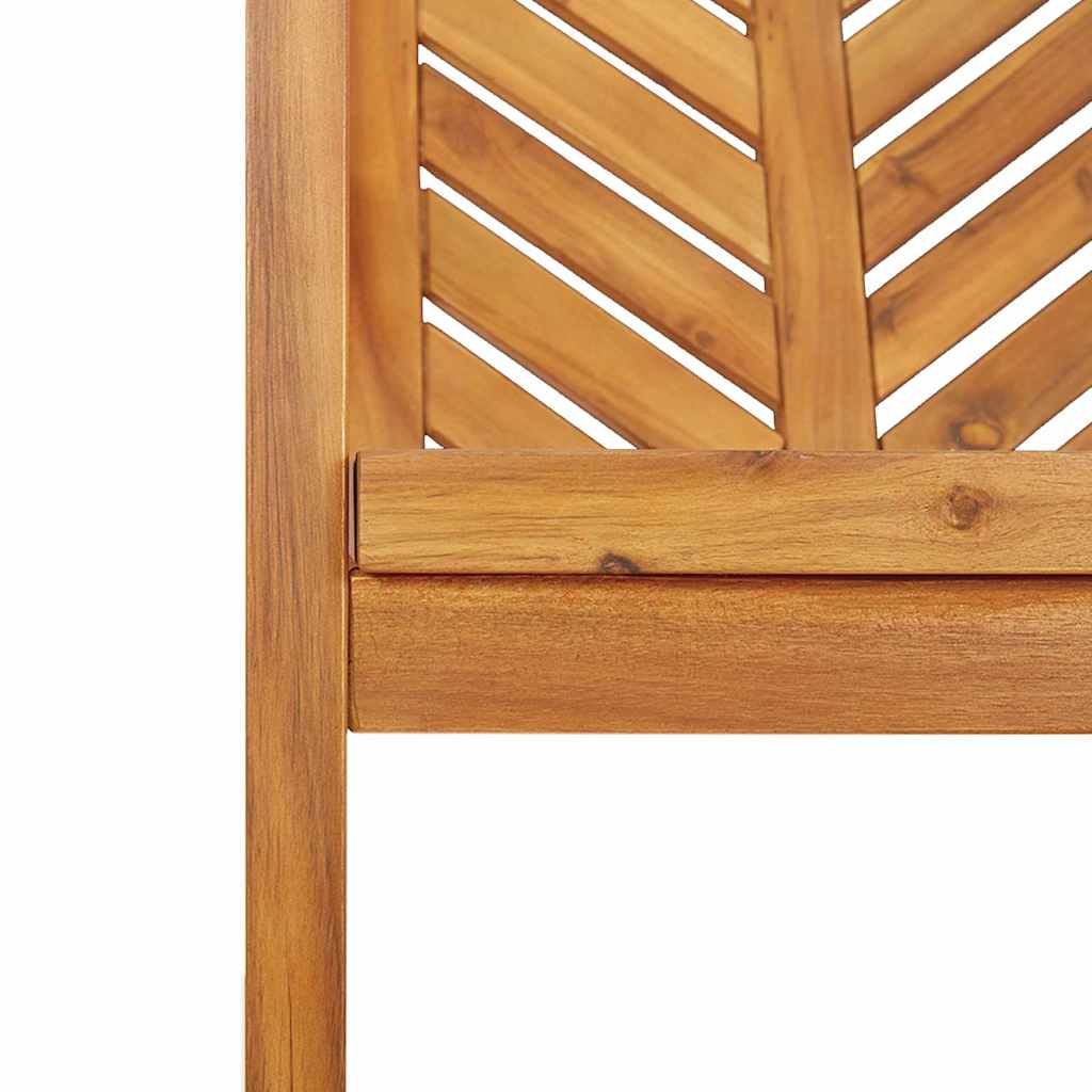 Vrtni set za objed 3 pcs Smeđa Čvrsto drvo akacije