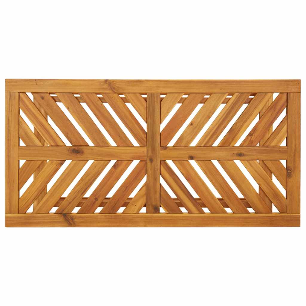 Set lounge namještaja za vrt 5 pcs Smeđa Čvrsto drvo akacije