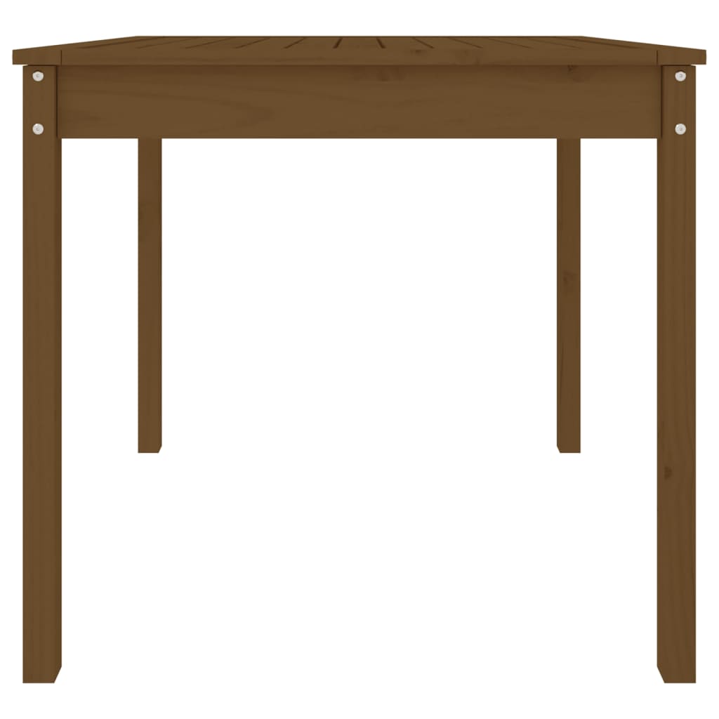 Vrtni stol boja meda 82,5x82,5x76 cm od masivne borovine
