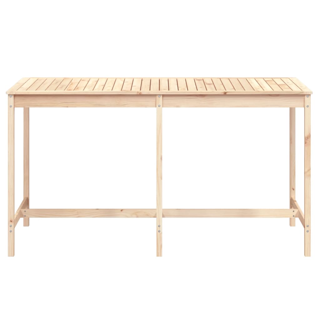 Vrtni stol 203,5x90x110 cm od masivne borovine