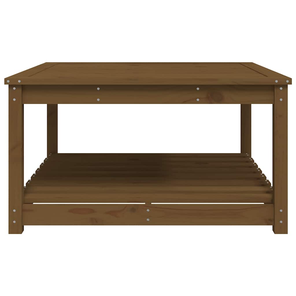 Vrtni stol boja meda 82,5x82,5x45 cm od masivne borovine