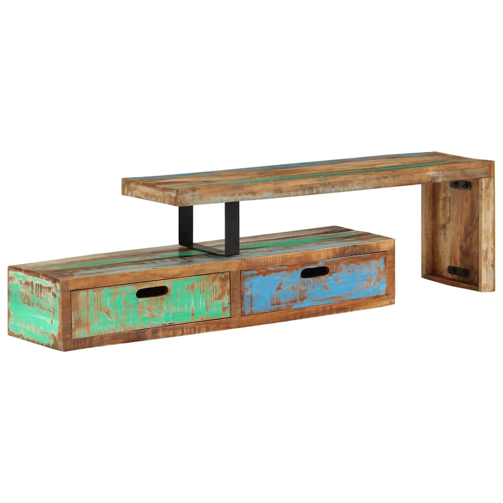 TV stalak (118-200) x 30 x 40 cm Masivno reciklirano drvo