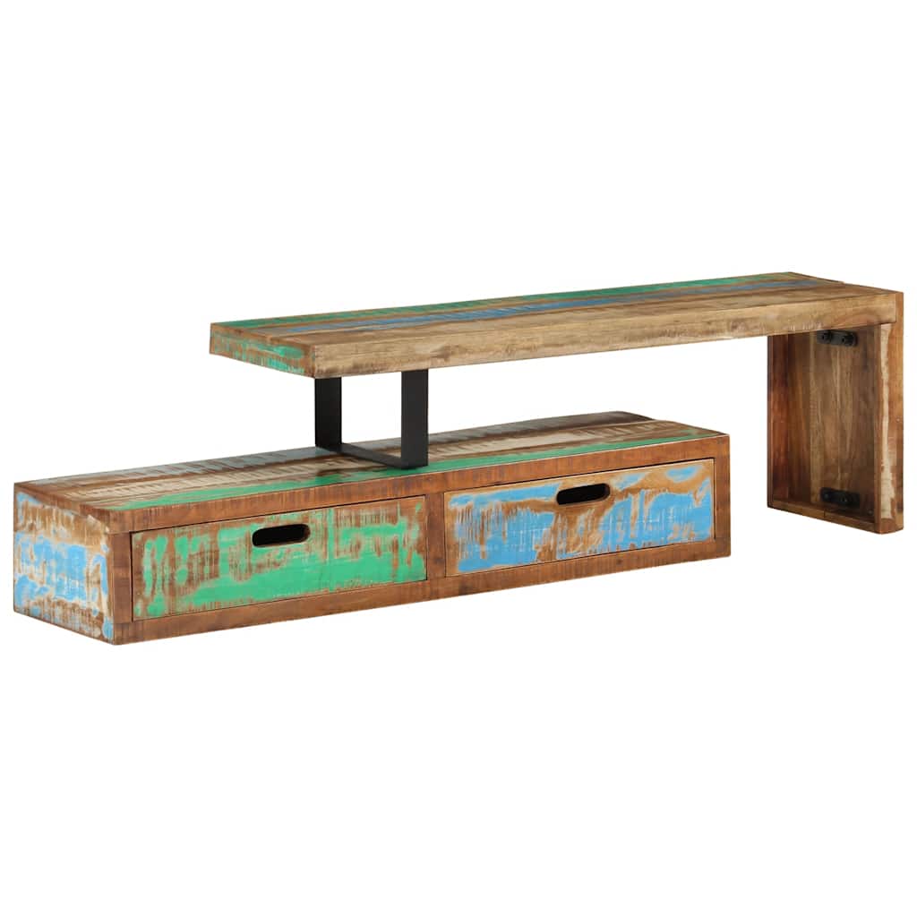 TV stalak (118-200) x 30 x 40 cm Masivno reciklirano drvo
