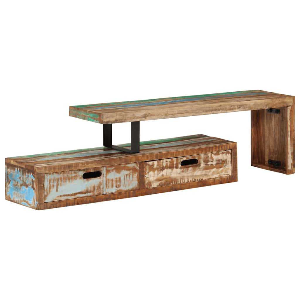 TV stalak (118-200) x 30 x 40 cm Masivno reciklirano drvo