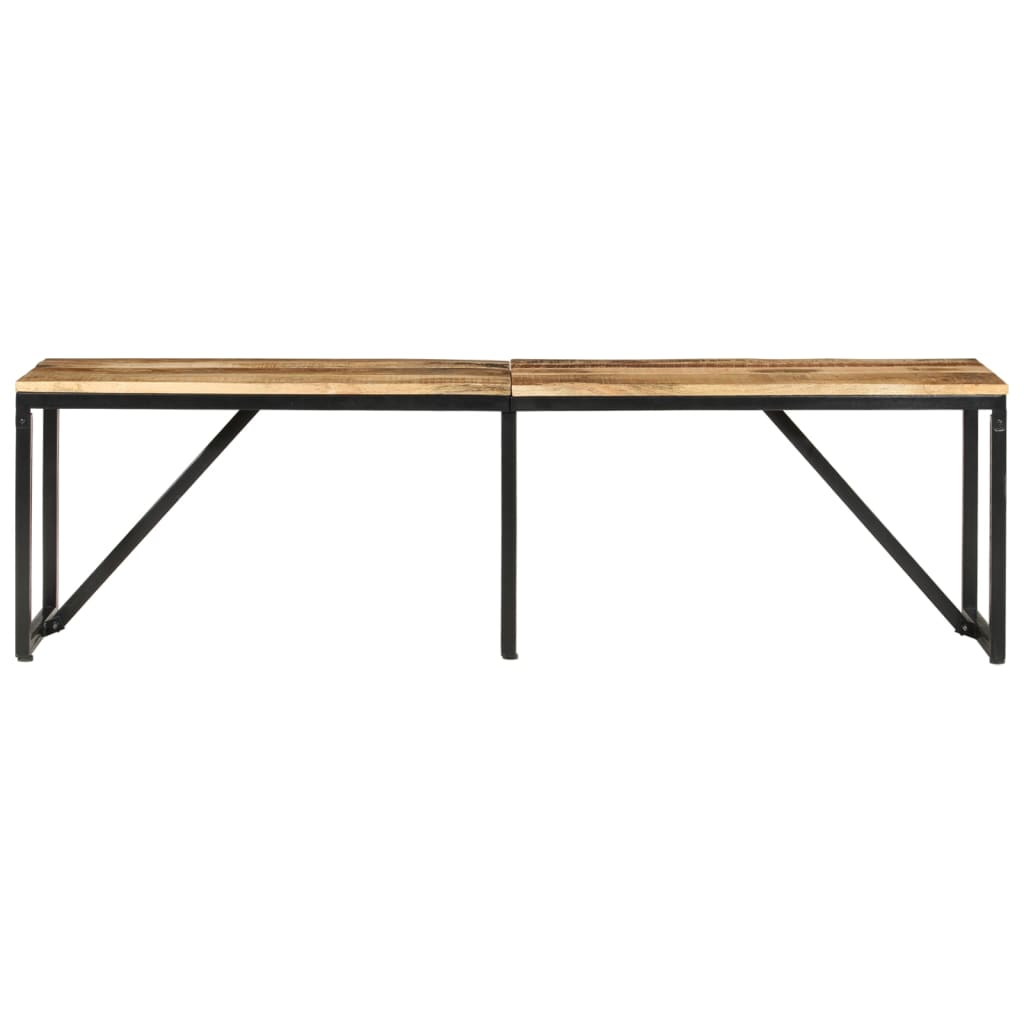 Klupa 160 x 35 x 46 cm od masivnog drva manga