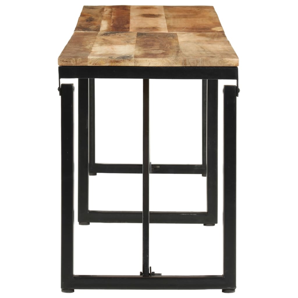 Klupa 160 x 35 x 46 cm od masivnog drva manga