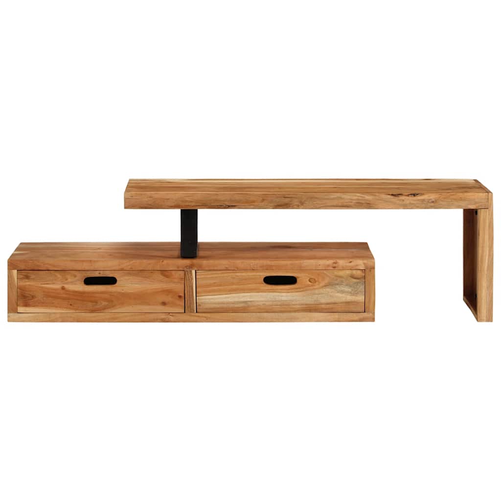 TV stalak (118-200) x 30 x 40 cm Masivno drvo akacije