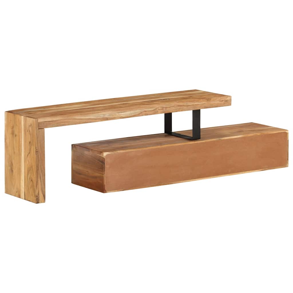 TV stalak (118-200) x 30 x 40 cm Masivno drvo akacije
