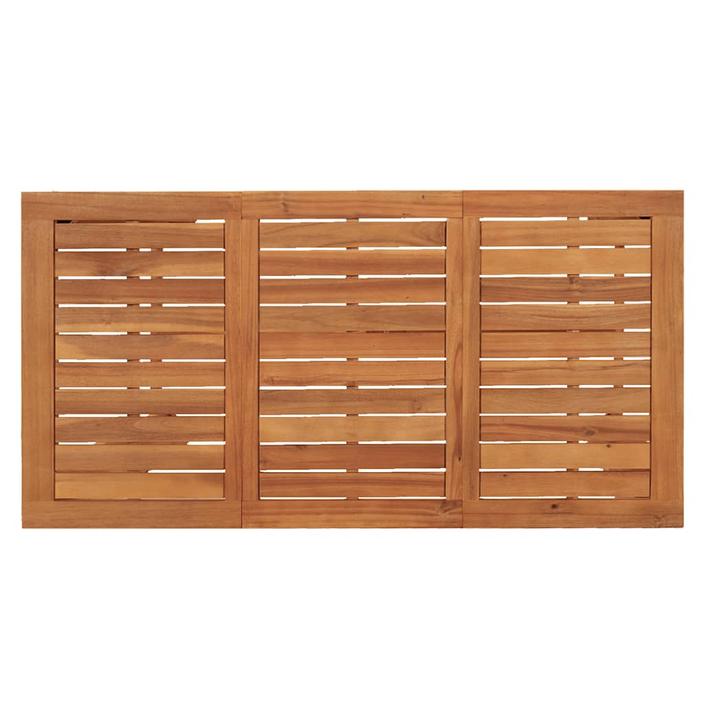 Vrtni barski stol 120 x 60 x 105 cm od masivnog bagremovog drva
