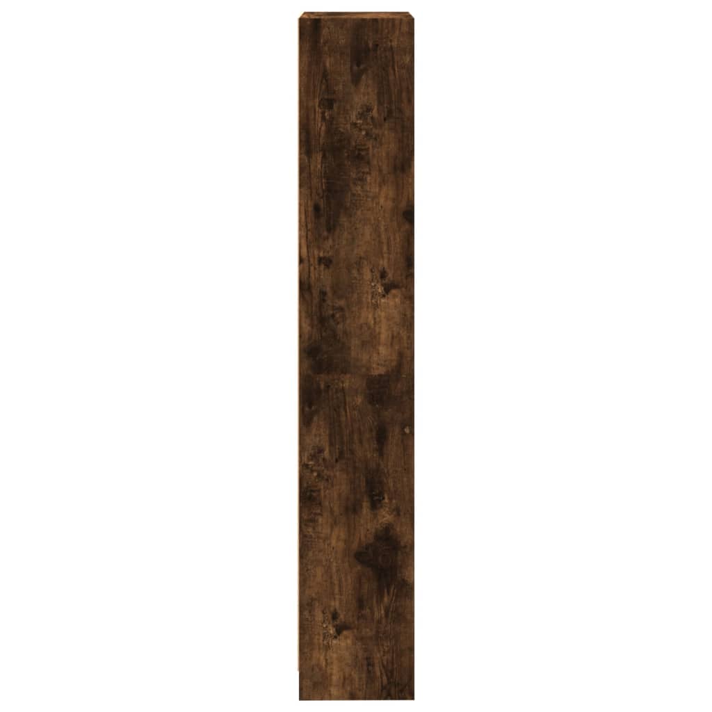 Ormarić za knjige s 4 razine boja hrasta 40x24x143 cm drveni