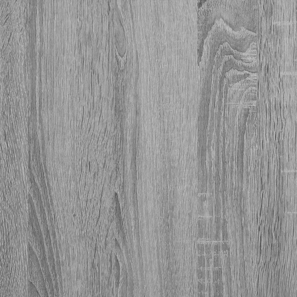 Radni stol s ladicama siva boja hrasta 102 x 50 x 76 cm drveni