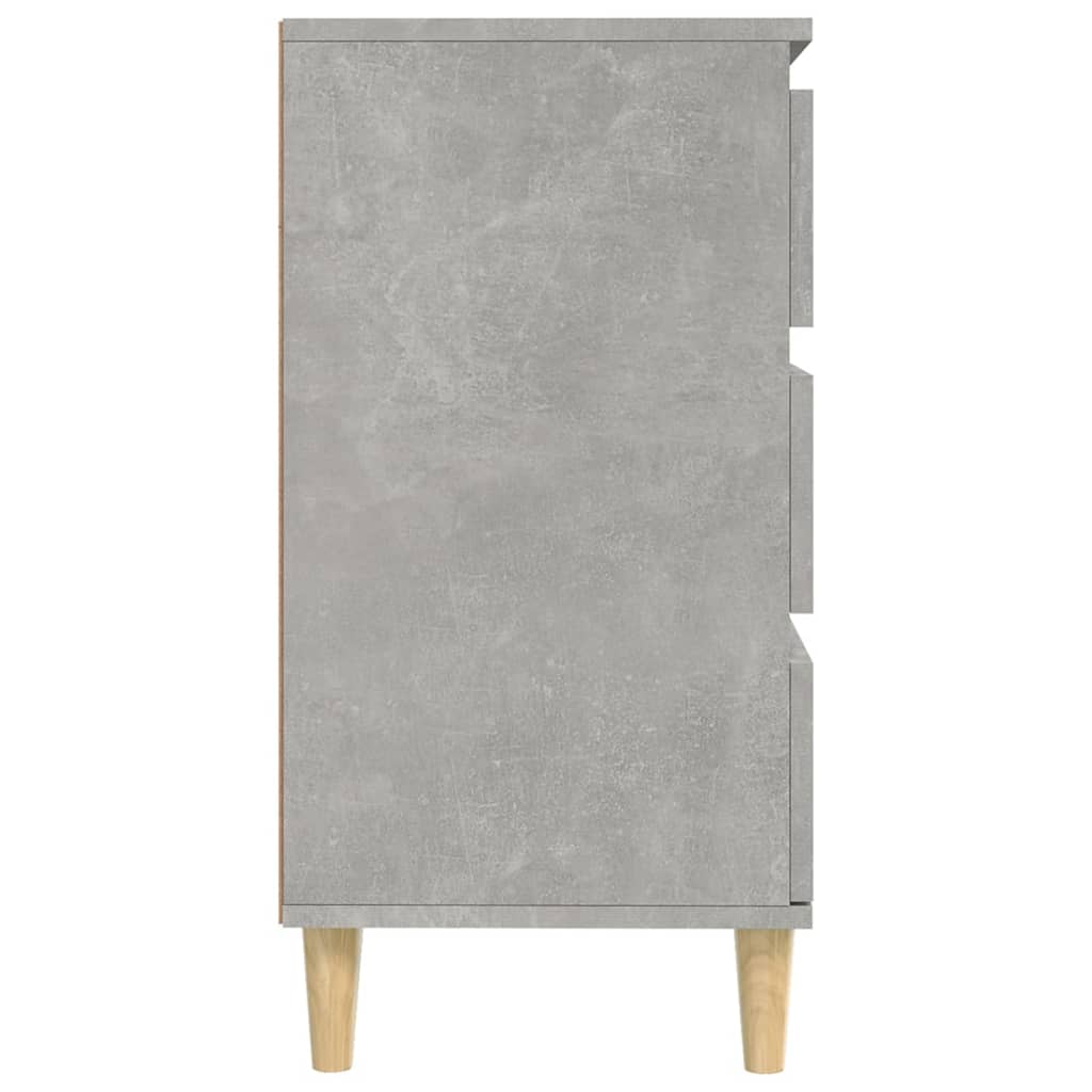 Komoda siva boja betona 60x35x70 cm od konstruiranog drva