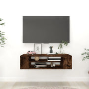 Viseći TV ormarić boja hrasta 100x30x26,5 cm konstruirano drvo