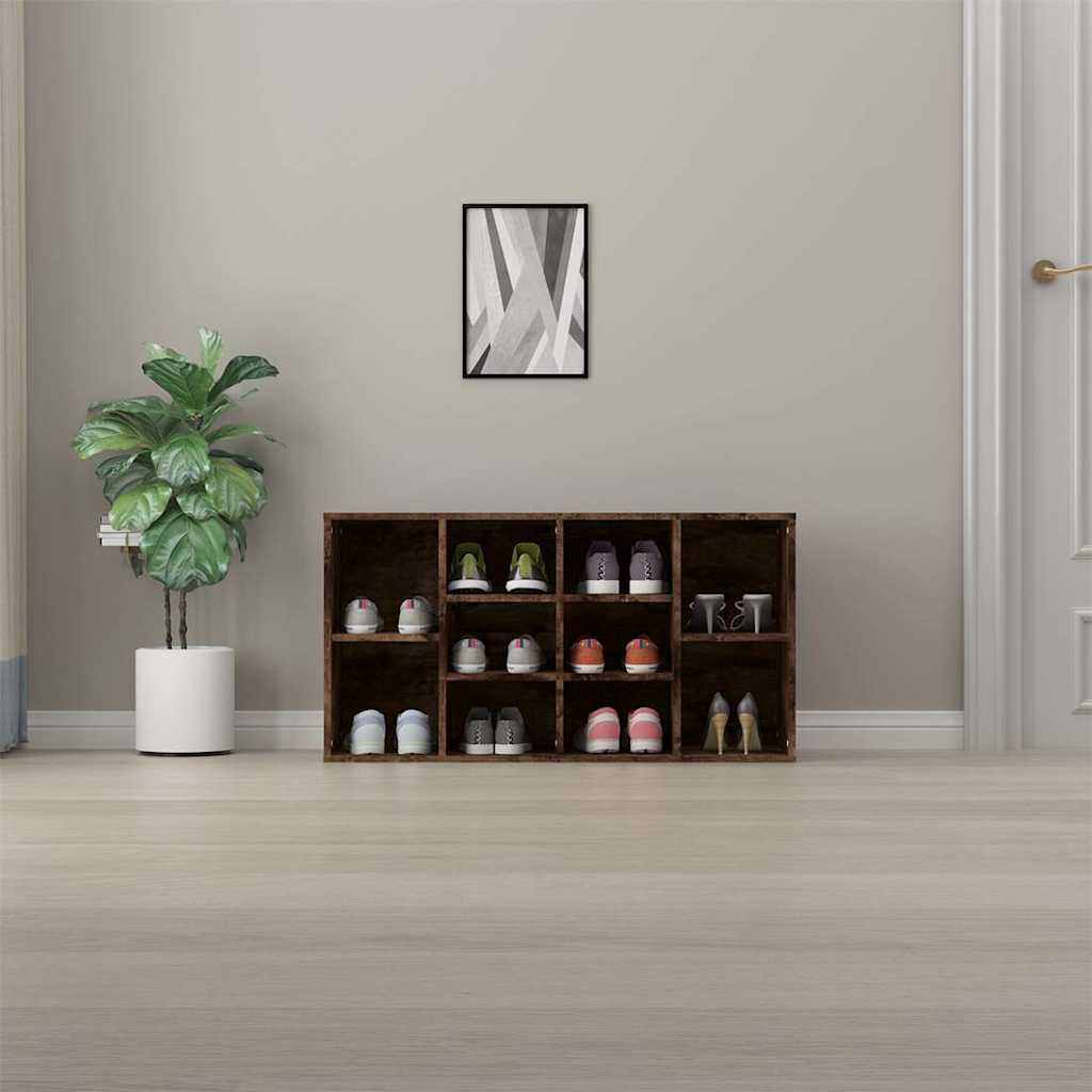 Klupa za cipele boja hrasta 103x30x55 cm konstruirano drvo