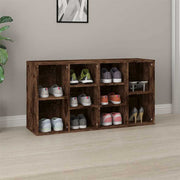 Klupa za cipele boja hrasta 103x30x55 cm konstruirano drvo