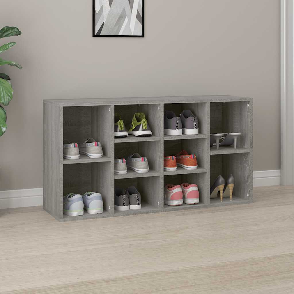 Klupa za cipele boja hrasta 103x30x55 cm konstruirano drvo