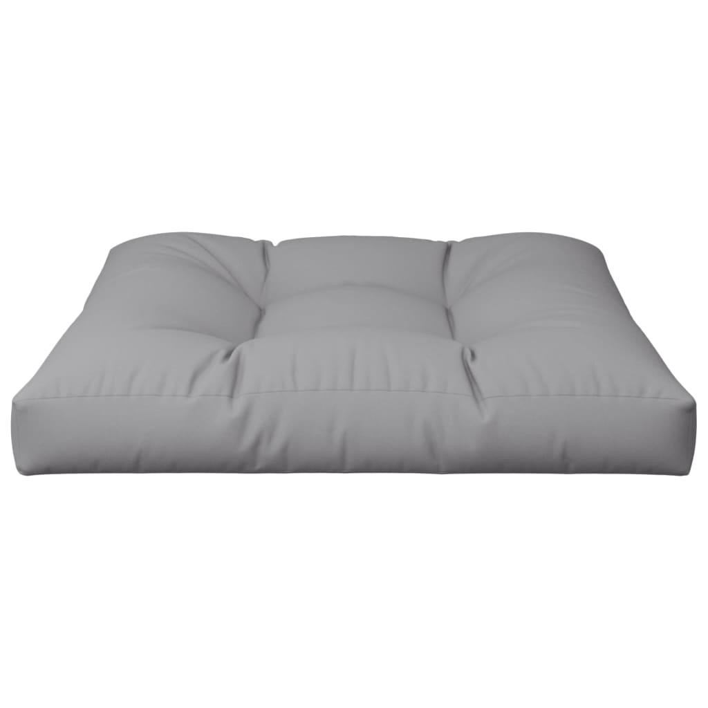 Jastuk za palete sivi 70 x 70 x 12 cm od tkanine