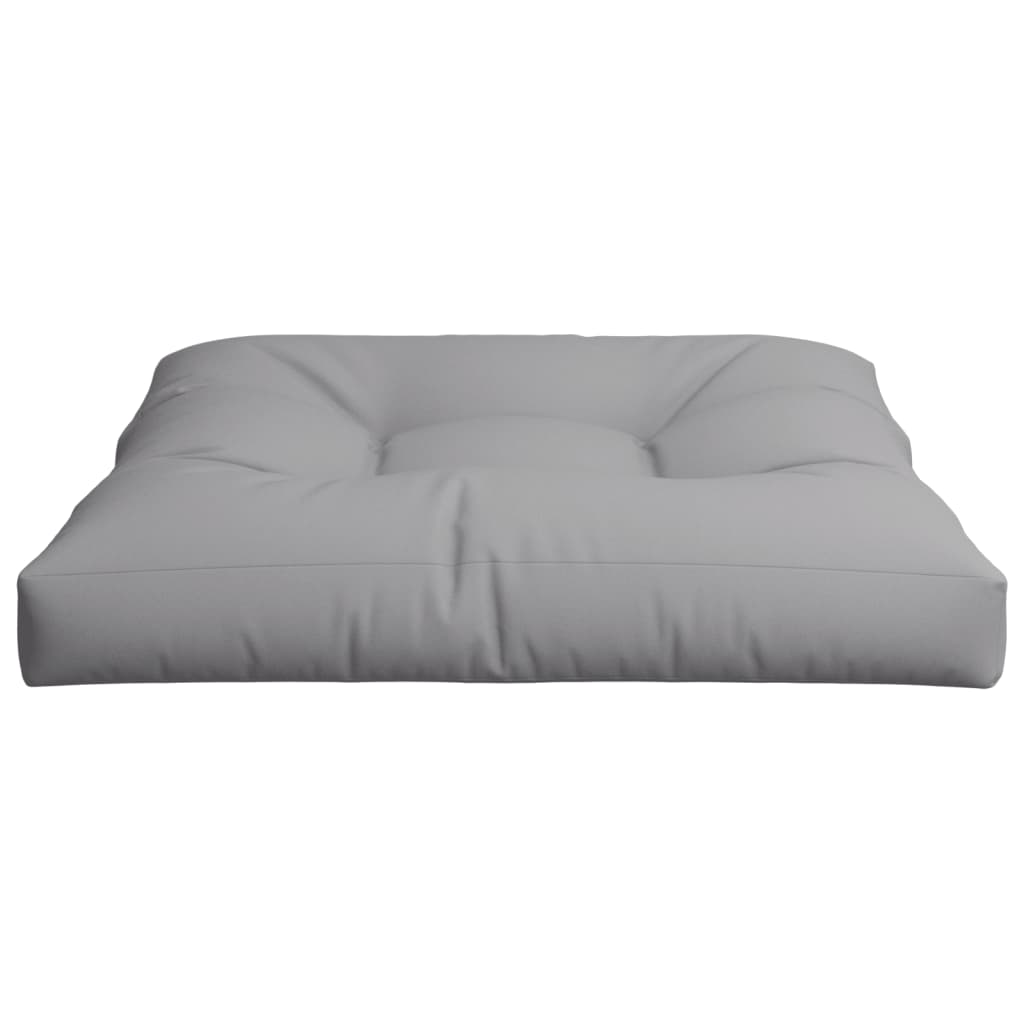 Jastuk za palete sivi 70 x 70 x 12 cm od tkanine