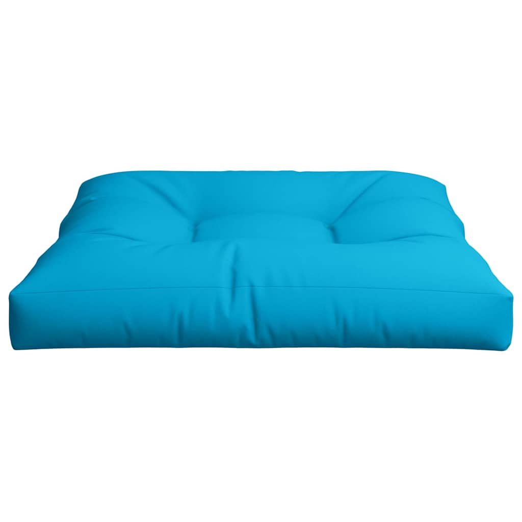 Jastuk za palete plavi 70 x 70 x 12 cm od tkanine