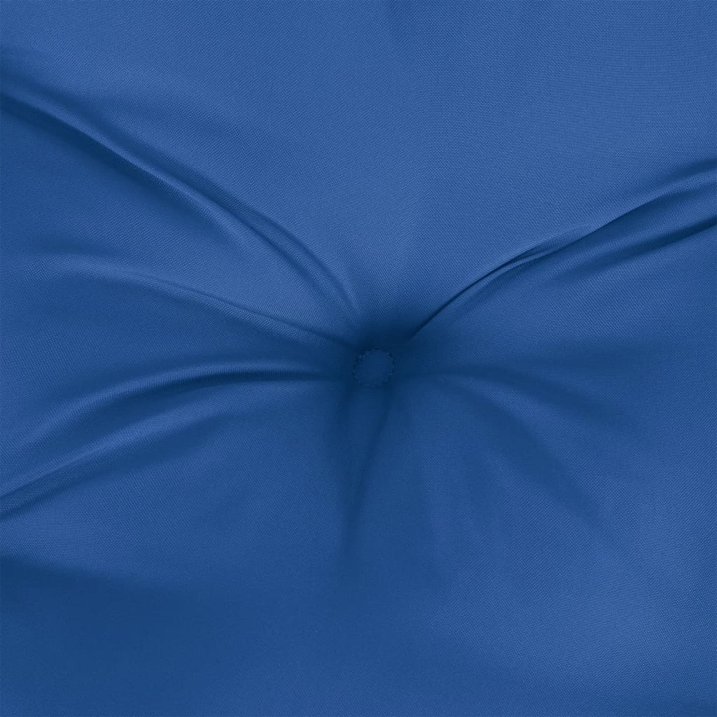 Jastuk za palete kraljevsko plavi 80 x 80 x 12 cm od tkanine