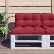 Jastuk za palete boja vina 70 x 40 x 12 cm od tkanine