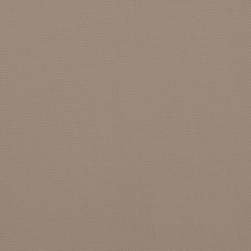 Jastuk za palete smeđesivi 120 x 40 x 12 cm od tkanine
