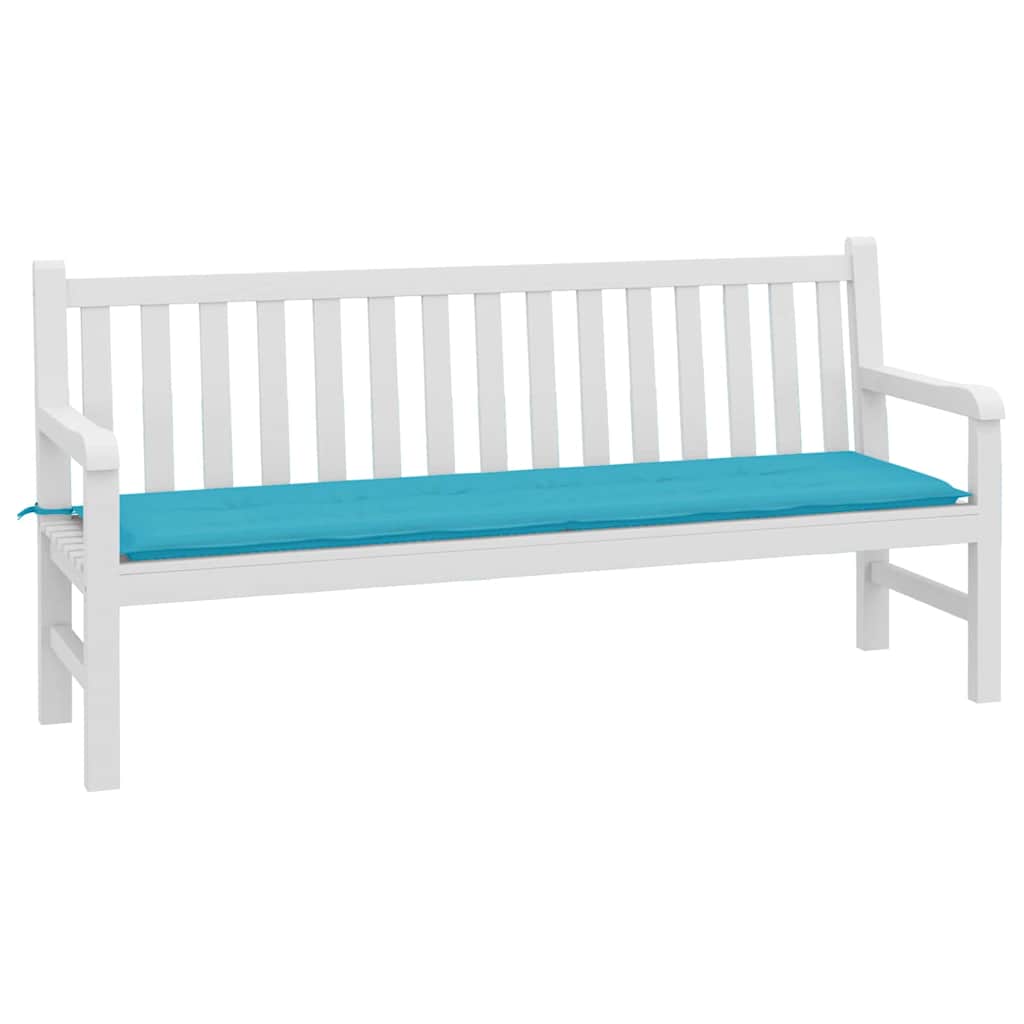 Jastučić za klupu Tirkizna 150 x 50 x 3 cm Oxford tkanina