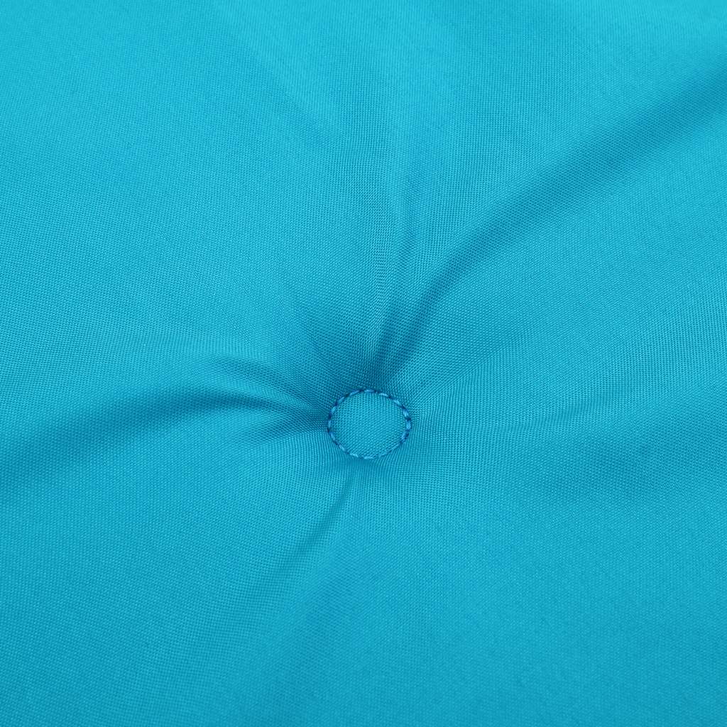 Jastuk za vrtnu klupu tirkizni 200x50x4 cm od tkanine