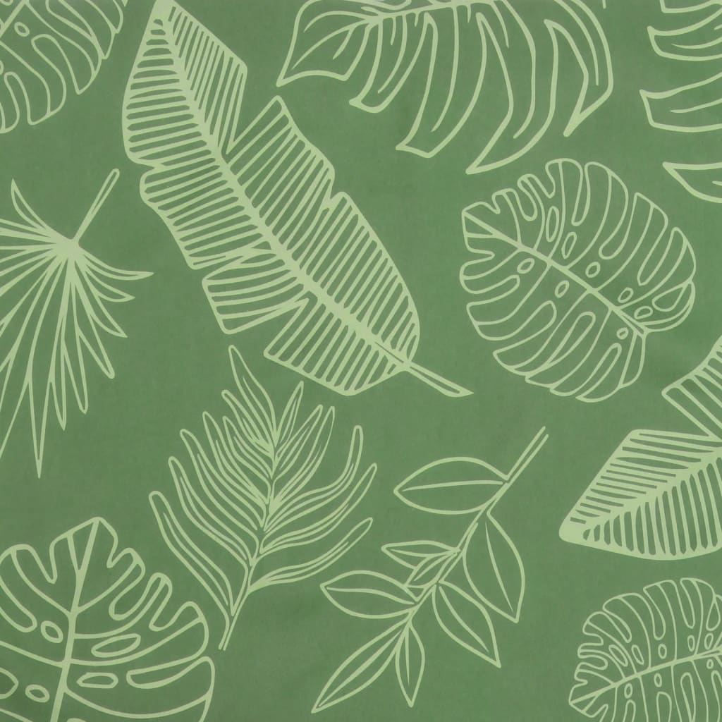 Jastuci za visoku stolicu 2 kom s uzorkom lišća od tkanine