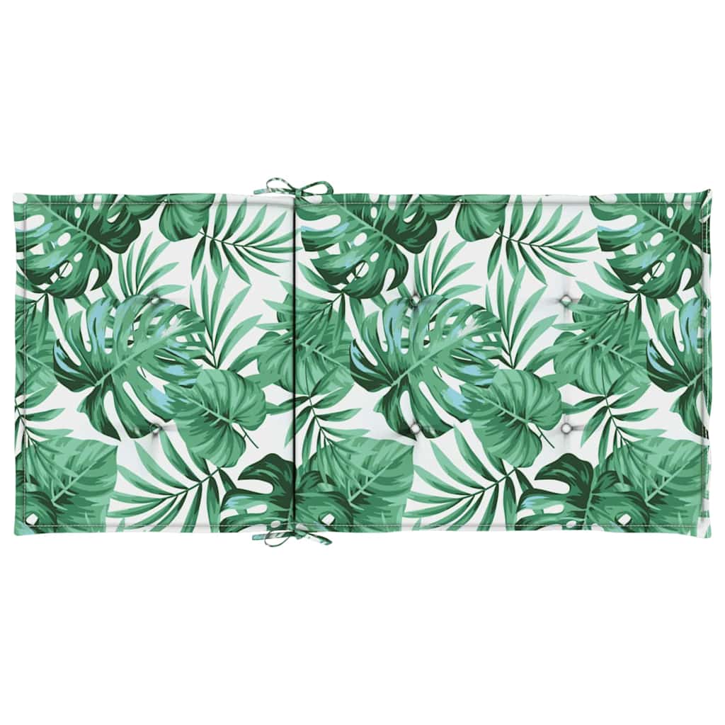 Jastučići za leđa List 6 pcs Uzorak lista 100 x 50 x 3 cm