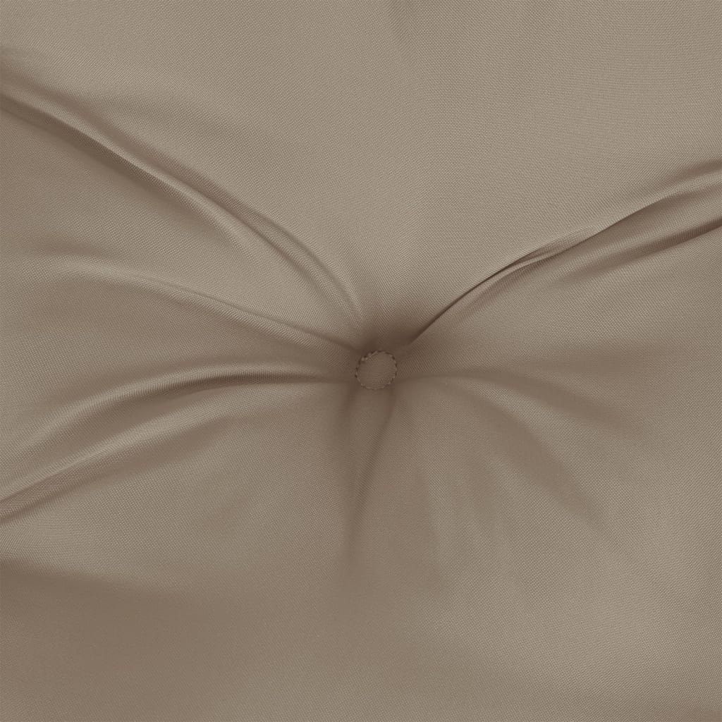 Jastuci za stolice 2 kom smeđesivi 40x40x7 cm od tkanine Oxford
