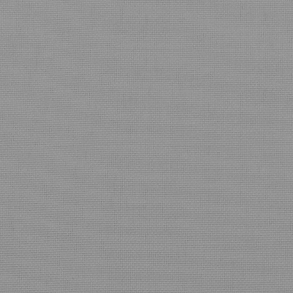 Jastuci za stolice 4 kom sivi 50 x 50 x 7 cm od tkanine Oxford