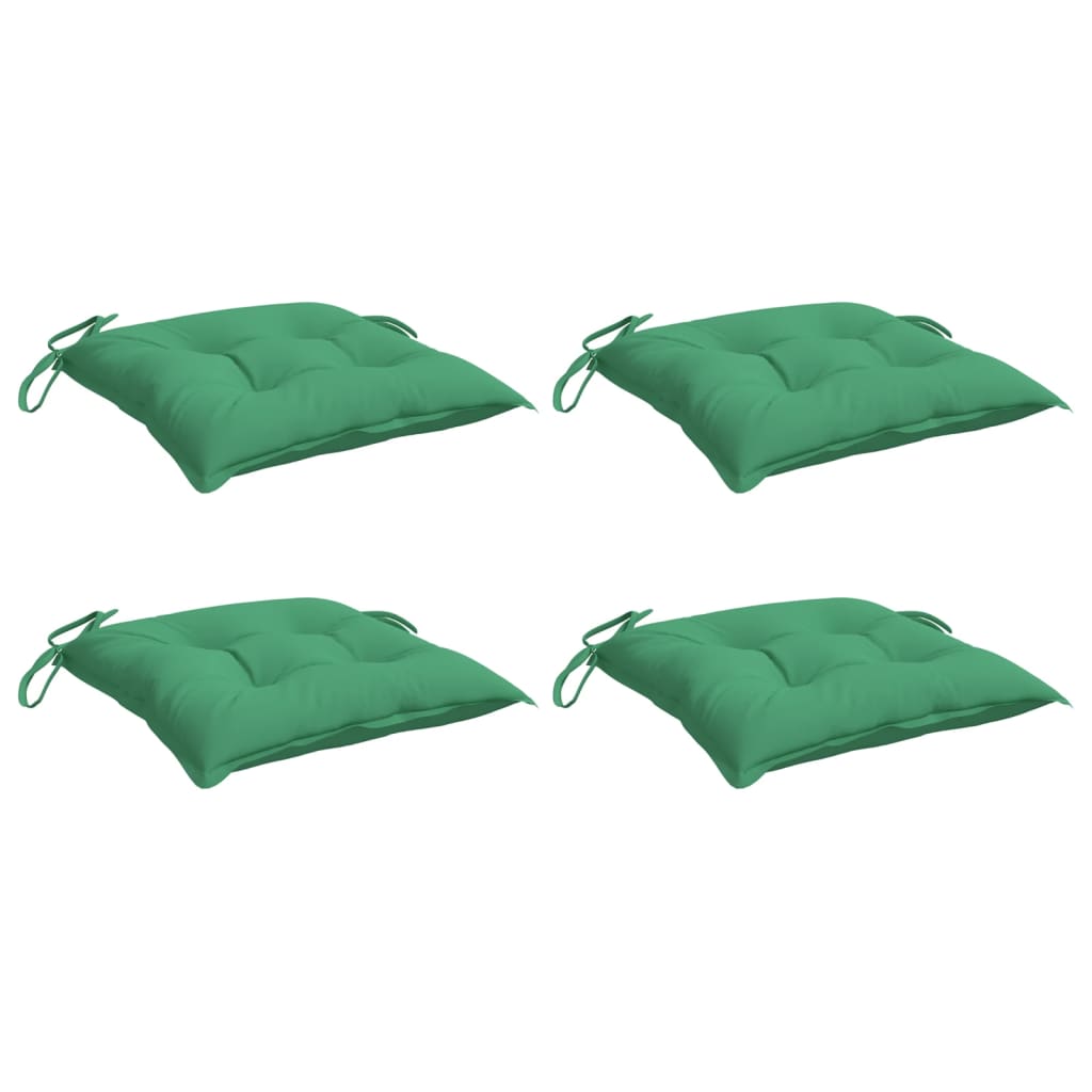 Jastuci za palete 4 kom zeleni 50 x 50 x 7 cm od tkanine Oxford