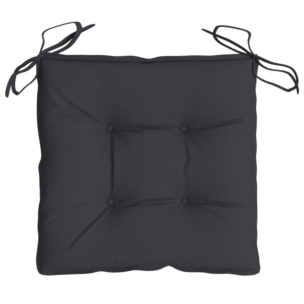 Jastuci za palete 6 kom crni 50 x 50 x 7 cm od tkanine Oxford