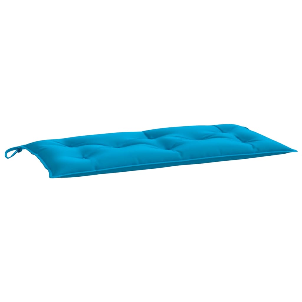Jastuk za vrtnu klupu svjetloplavi 100x50x7 cm tkanina Oxford