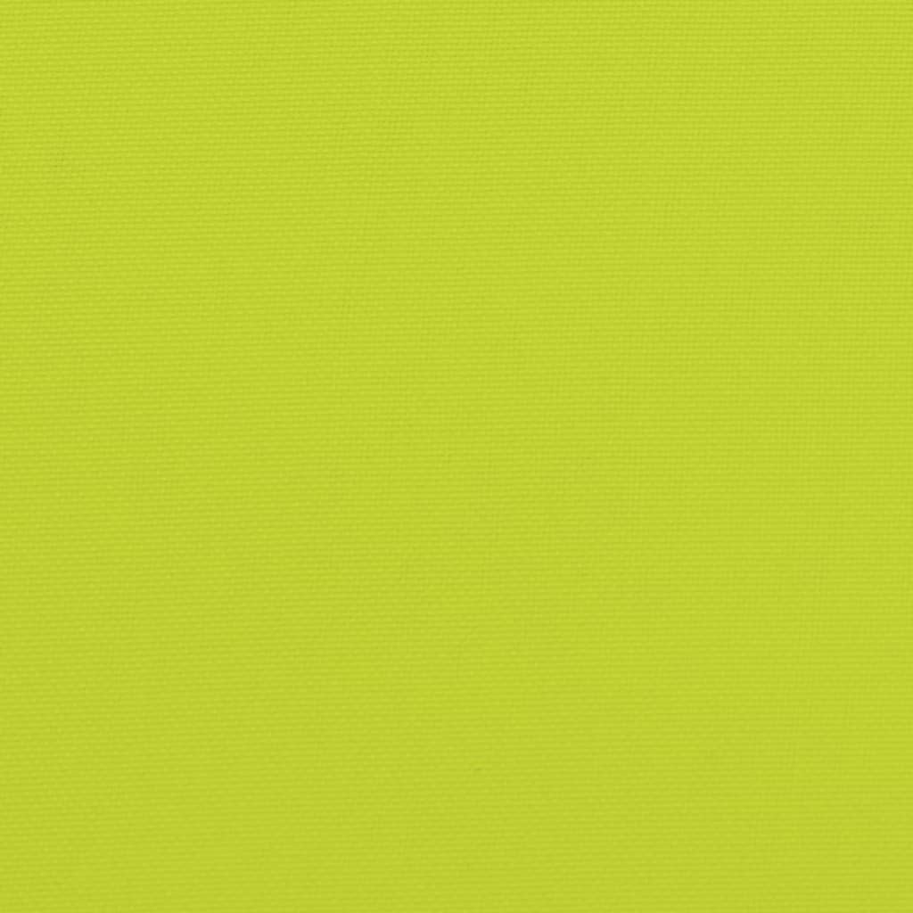 Jastuk za vrtnu klupu jarkozeleni 120x50x7 cm od tkanine Oxford