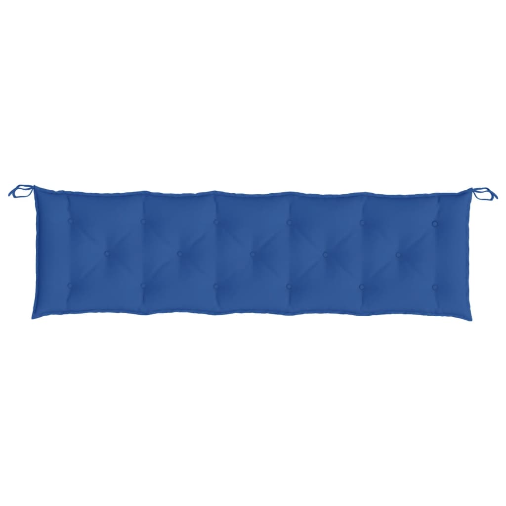 Jastuk za vrtnu klupu plavi 180 x 50 x 7 cm od tkanine Oxford
