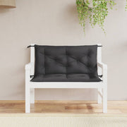Jastuci za vrtnu klupu 2 kom crno 100x50x7 cm tkanine Oxford
