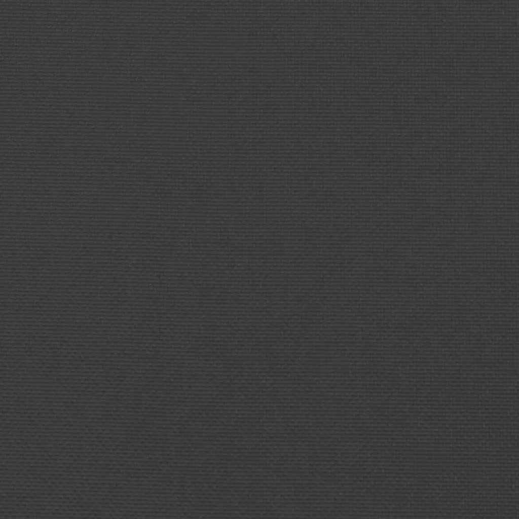 Jastuci za vrtnu klupu 2 kom crno 150x50x7 cm tkanine Oxford