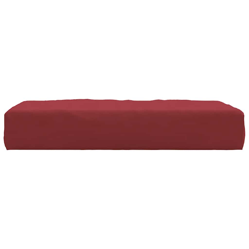 Jastuk za palete boja crvenog vina 60x60x9,5 cm od tkanine Oxford