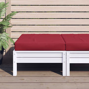 Jastuk za palete boja crvenog vina 60x60x9,5 cm od tkanine Oxford