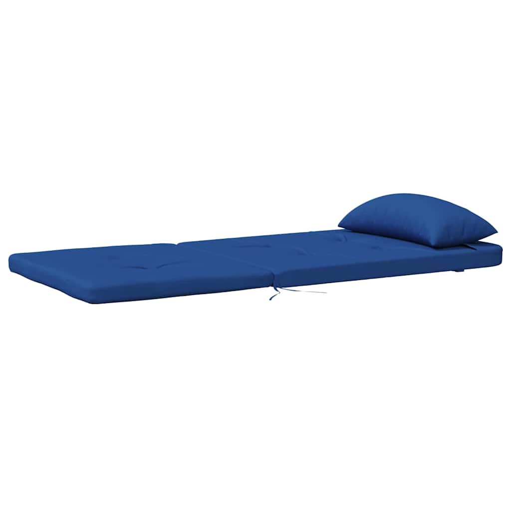 Jastučići za stolice Jednobojno 2 pcs Plava 58 x 77 x 4,5 cm