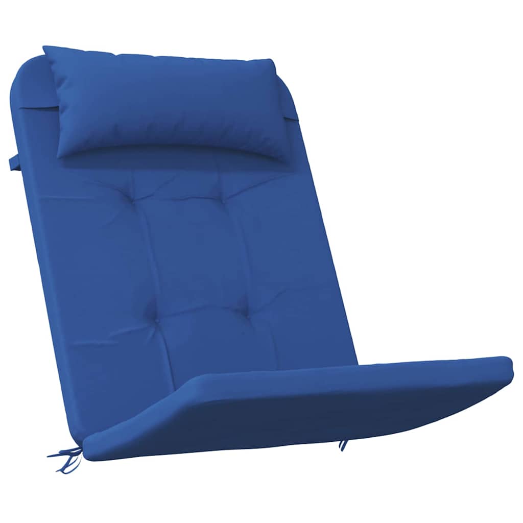 Jastučići za stolice Jednobojno 2 pcs Plava 58 x 77 x 4,5 cm