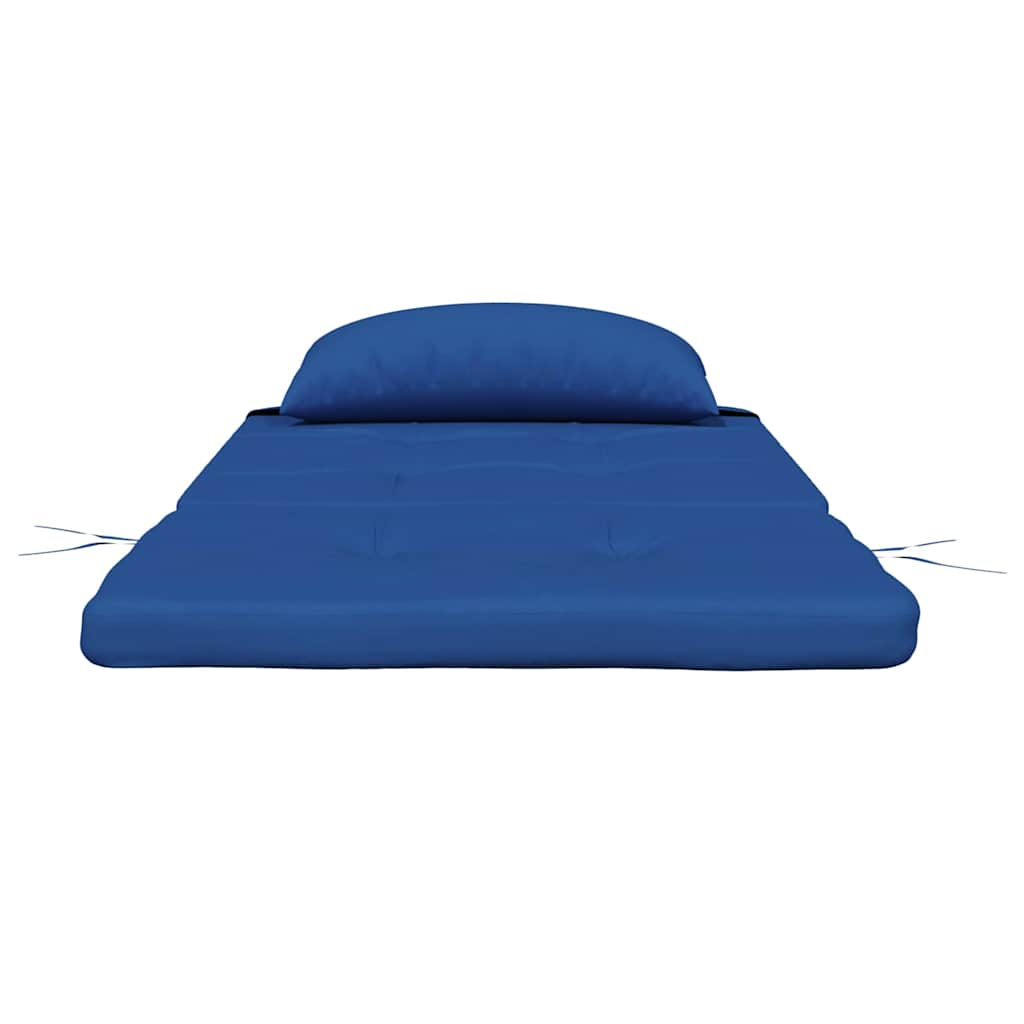 Jastučići za stolice Jednobojno 2 pcs Plava 58 x 77 x 4,5 cm