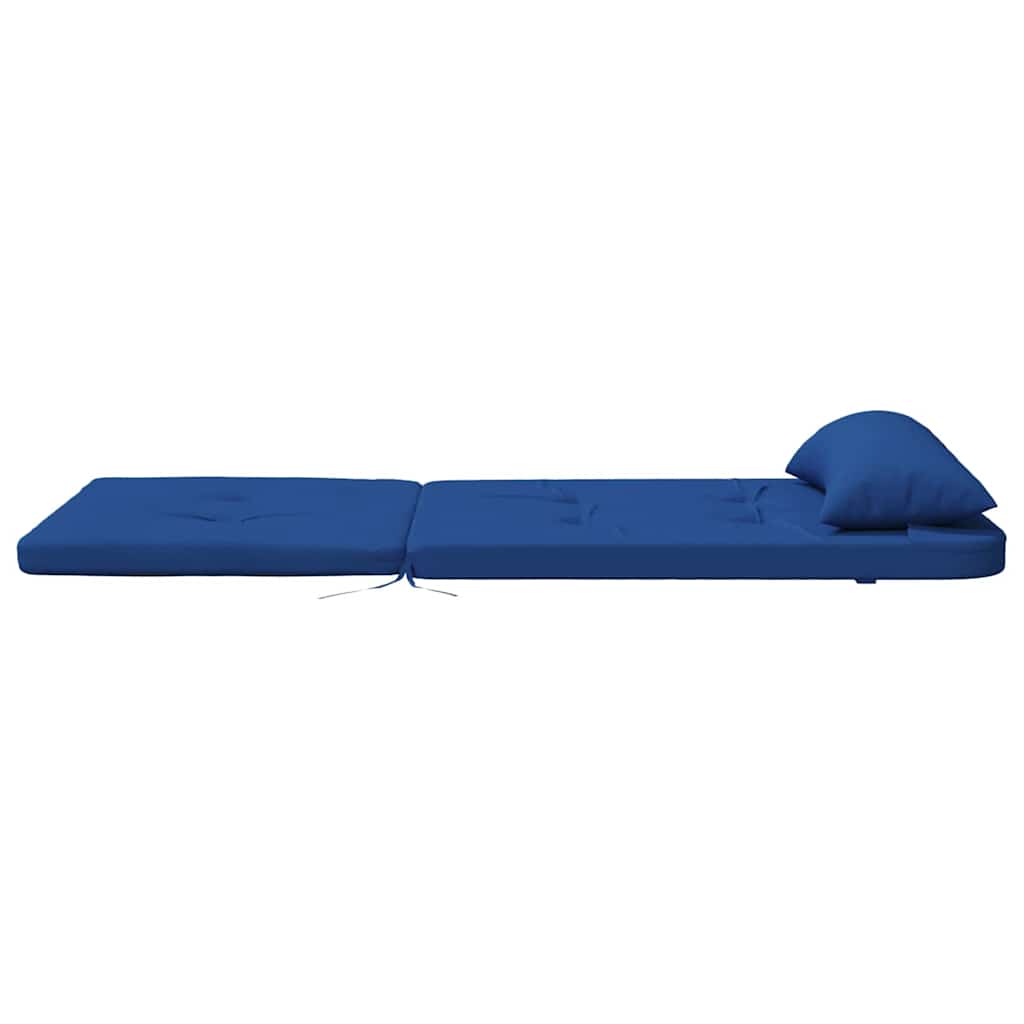 Jastučići za stolice Jednobojno 2 pcs Plava 58 x 77 x 4,5 cm