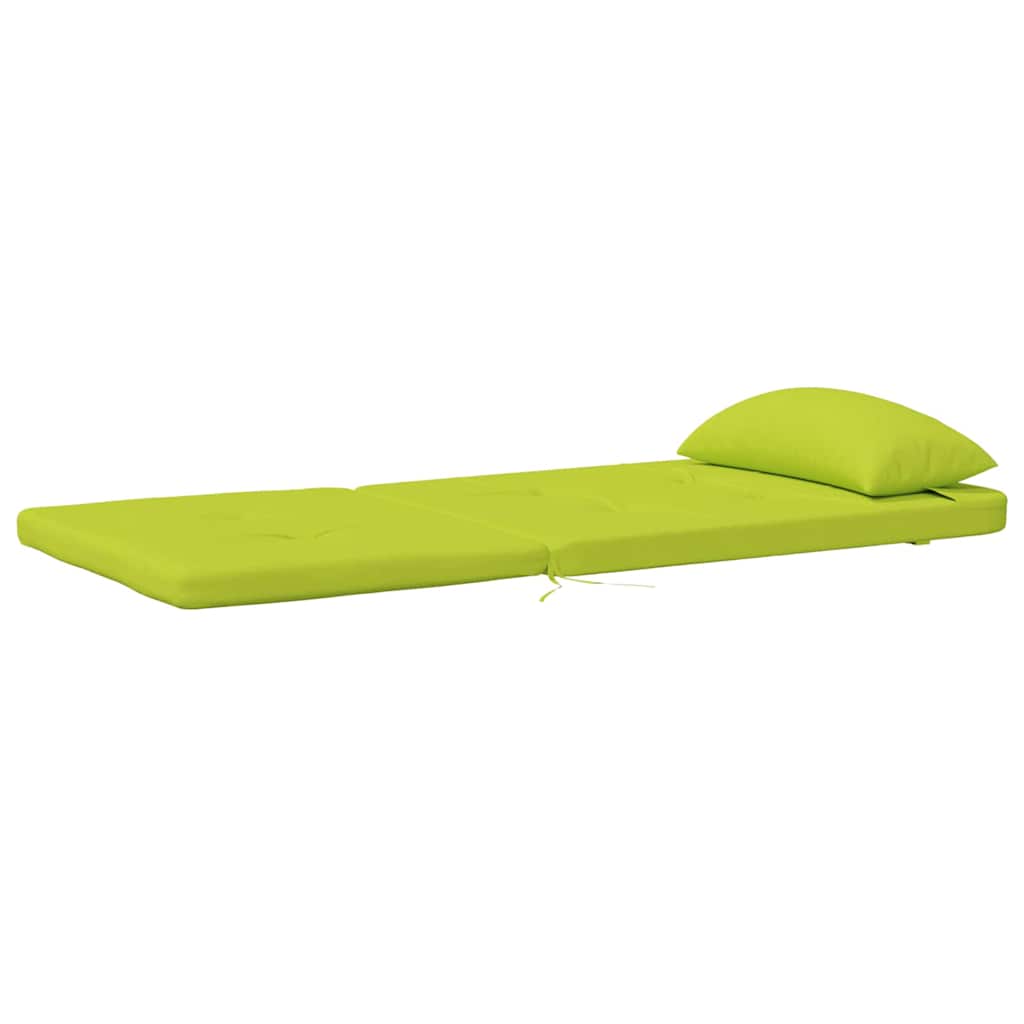 Jastučići za stolice 2 pcs Svijetlo zelena. 58 x 77 x 4,5 cm