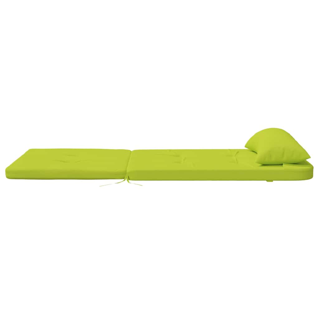 Jastučići za stolice 2 pcs Svijetlo zelena. 58 x 77 x 4,5 cm