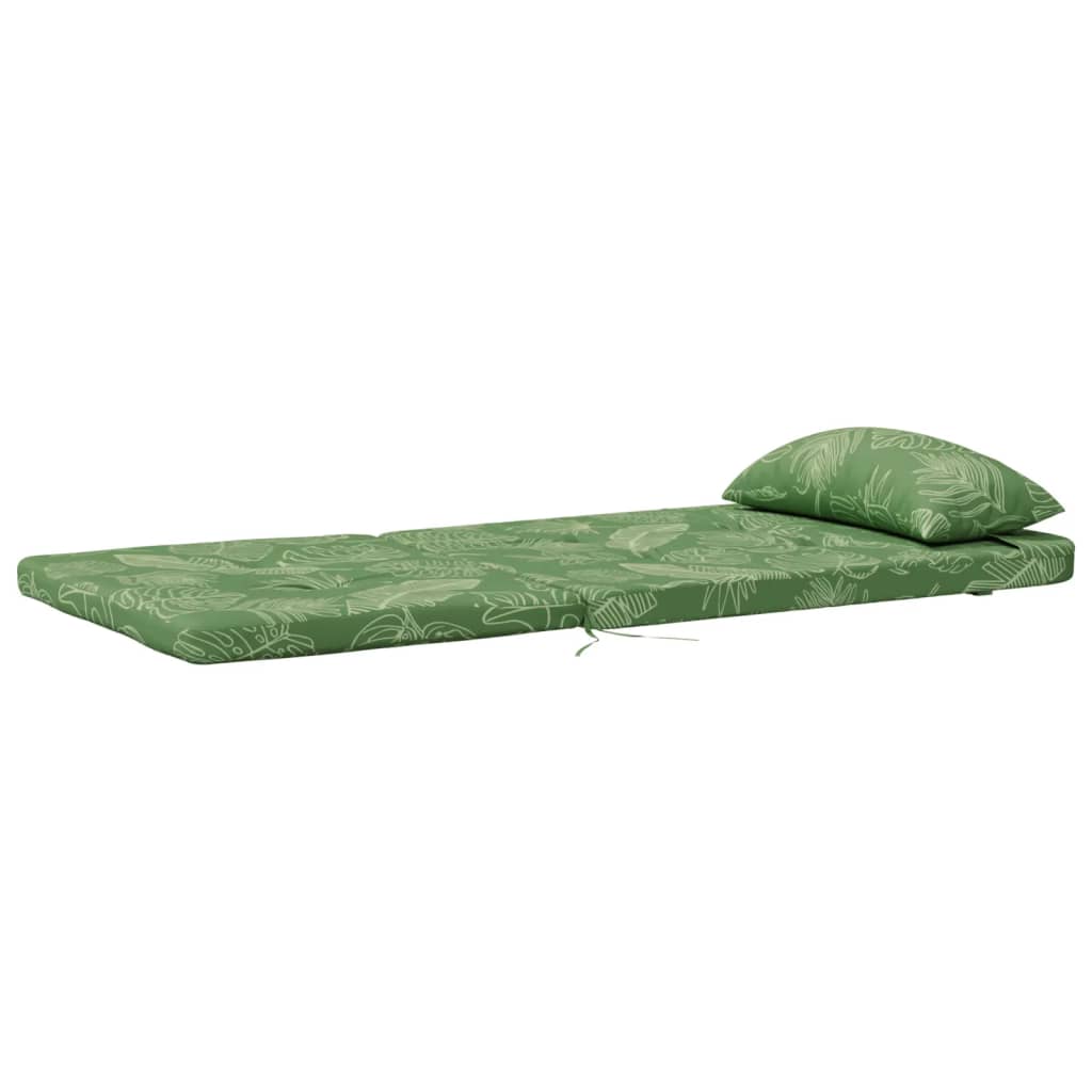 Jastuci za stolicu Adirondack 2 kom uzorak lišća tkanina Oxford