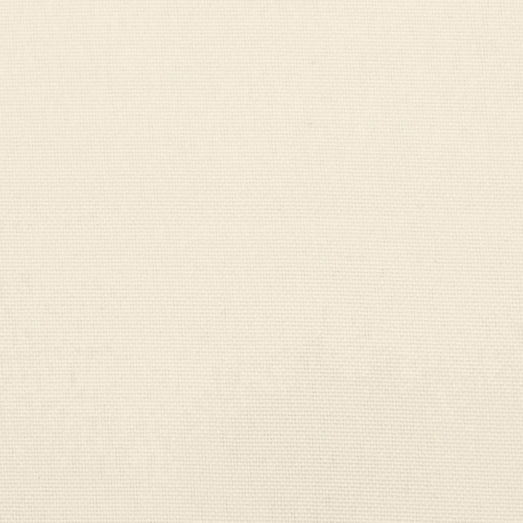 Okrugli jastuk krem Ø 60 x 11 cm od tkanine Oxford